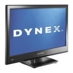 Dynex DX-19E220A12 19&quot; Class Manuel utilisateur