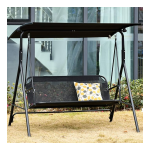 Outsunny 84A-181BN 2-Seater Patio Swing Chair Mode d'emploi