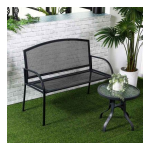 Outsunny 84B-744 Cast Aluminum Outdoor Garden Bench Mode d'emploi