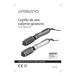 Manuel d’utilisation Ambiano GT-SF-HAB-04 - Brosse soufflante rotative | Fixfr