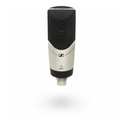Sennheiser MK 4 Manuel utilisateur | Fixfr