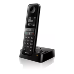 Philips D4751B/34 T&eacute;l&eacute;phone fixe sans fil avec r&eacute;pondeur Manuel utilisateur
