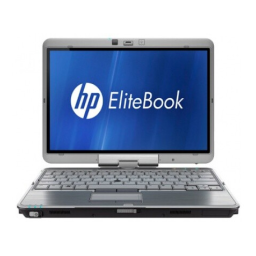 HP EliteBook 2760P Manuel utilisateur | Fixfr