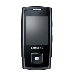 Samsung SGH-E900 Manuel utilisateur | Fixfr