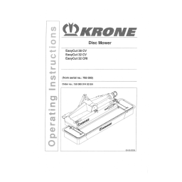 Krone AMT 4000_5000 CV Mode d'emploi | Fixfr