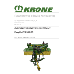 Krone BA EasyCut TS 360 CR (MT403-46) Mode d'emploi