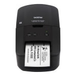 Brother QL-600 Label Printer Manuel utilisateur