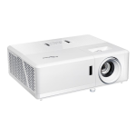 Optoma ZK400 4K UHD high brightness laser projector Manuel du propri&eacute;taire