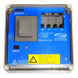 Manuel Turbo E1T - Contrôle du nettoyage pneumatique | Fixfr