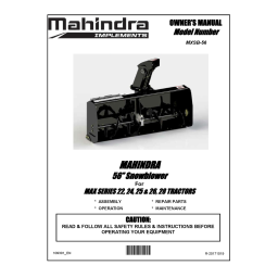 Bercomac BBLST5 Standard duty rear blade 5' Manuel du propriétaire | Fixfr