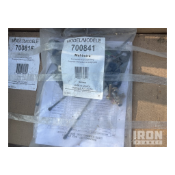 Bercomac 700816 Attaching kit Manuel du propriétaire | Fixfr