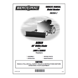 Bercomac 700266-2 Utility Blade 48
