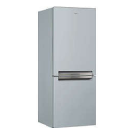 Whirlpool WBA4328 NF TS Fridge/freezer combination Manuel utilisateur