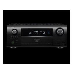 Denon AVR-4310CI Next Generation 7.1 CH A/V Home Theater/Multimedia Multi-Source/Zone Receiver with Networking Guide de démarrage rapide | Fixfr