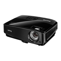 BenQ MW523 PROJECTOR Manuel utilisateur | Fixfr