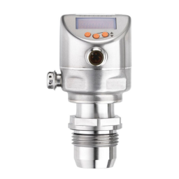IFM PI1889 Flush pressure sensor Mode d'emploi | Fixfr