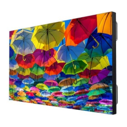 Christie FHD553-X 55” FHD 500 nit ultra-narrow bezel LCD video wall panel. Manuel utilisateur | Fixfr