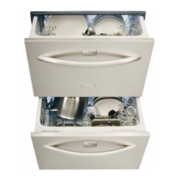KitchenAid KDDS 6010 Dishwasher Manuel utilisateur | Fixfr