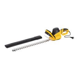 Powerplus POWXG20080 HEDGE TRIMMER 600W 610MM Manuel du propriétaire | Fixfr