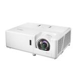 Optoma ZH406STx Short throw laser projector Manuel du propri&eacute;taire