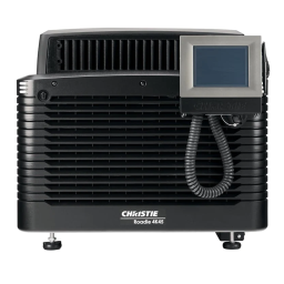 Christie Roadie 4K45 4K resolution at 60Hz, Manuel utilisateur | Fixfr