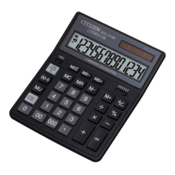 Citizen SDC-414N calculator Fiche technique | Fixfr