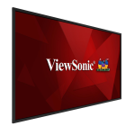 ViewSonic CDE4320 DIGITAL SIGNAGE Mode d'emploi