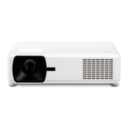 Gamme LS610WH/HDH Projecteur: Guide d'utilisation | AI Chat & PDF Download | Fixfr