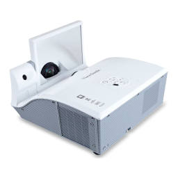 ViewSonic PJD8353S PROJECTOR Mode d'emploi | Fixfr