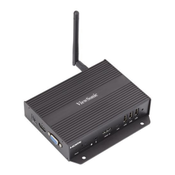 ViewSonic NMP580-W DIGITAL SIGNAGE Mode d'emploi | Fixfr