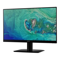 Acer HA230 Monitor Manuel utilisateur | Fixfr