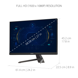 ViewSonic VX2767-MHD MONITOR Mode d'emploi | Fixfr