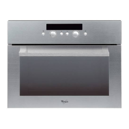 Whirlpool AMW 594 IX Microwave Manuel utilisateur | Fixfr