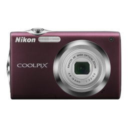 Nikon Coolpix S3000 Manuel utilisateur | Fixfr