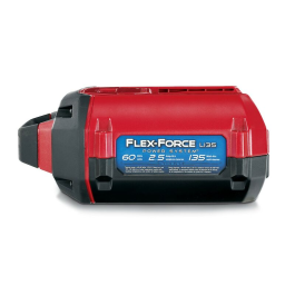 Toro Flex-Force Power System 2.5Ah 60V MAX Battery Pack Misc Manuel utilisateur | Fixfr