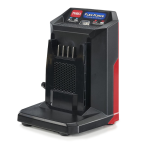 Toro Flex-Force Power System 4 AMP 60V MAX 2-Pod Battery Charger Manuel utilisateur