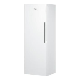 Whirlpool WVE2651 NFW Freezer Manuel utilisateur | Fixfr