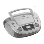 APRC21U Radio/CD portable: Chat IA et PDF