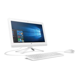 HP 18-5100 All-in-One Desktop PC series Manuel utilisateur | Fixfr