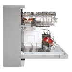 Brandt DFH13534X Free-standing dishwasher Manuel utilisateur