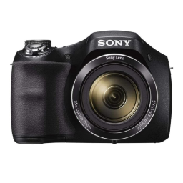 Sony DSC-H300 Appareil photo Bridge Product fiche | Fixfr