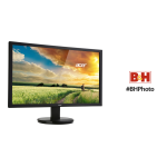 Acer K242HQK Monitor Manuel utilisateur