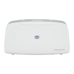 HP PHOTOSMART 325 Manuel du propriétaire | Fixfr