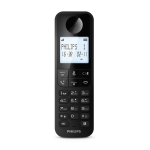 Philips D2752B/12 T&eacute;l&eacute;phone fixe sans fil avec r&eacute;pondeur Manuel utilisateur