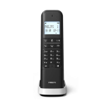 Philips M4701W/12 T&eacute;l&eacute;phone fixe sans fil Guide de d&eacute;marrage rapide