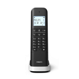 Philips M4701W/12 Téléphone fixe sans fil Guide de démarrage rapide | Fixfr