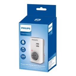 Philips SPN3032W/10 Multiprise Manuel utilisateur | Fixfr