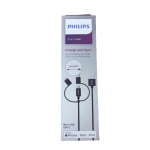 Philips DLC3106T/03 C&acirc;ble 3 en 1 : Lightning, USB-C, micro-USB Manuel utilisateur