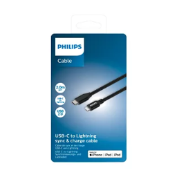 Philips DLC3106L/03 Câble USB-C vers Lightning Manuel utilisateur | Fixfr