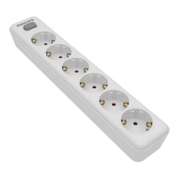 Philips SPN1162WA/19 Multiprise Manuel utilisateur | Fixfr